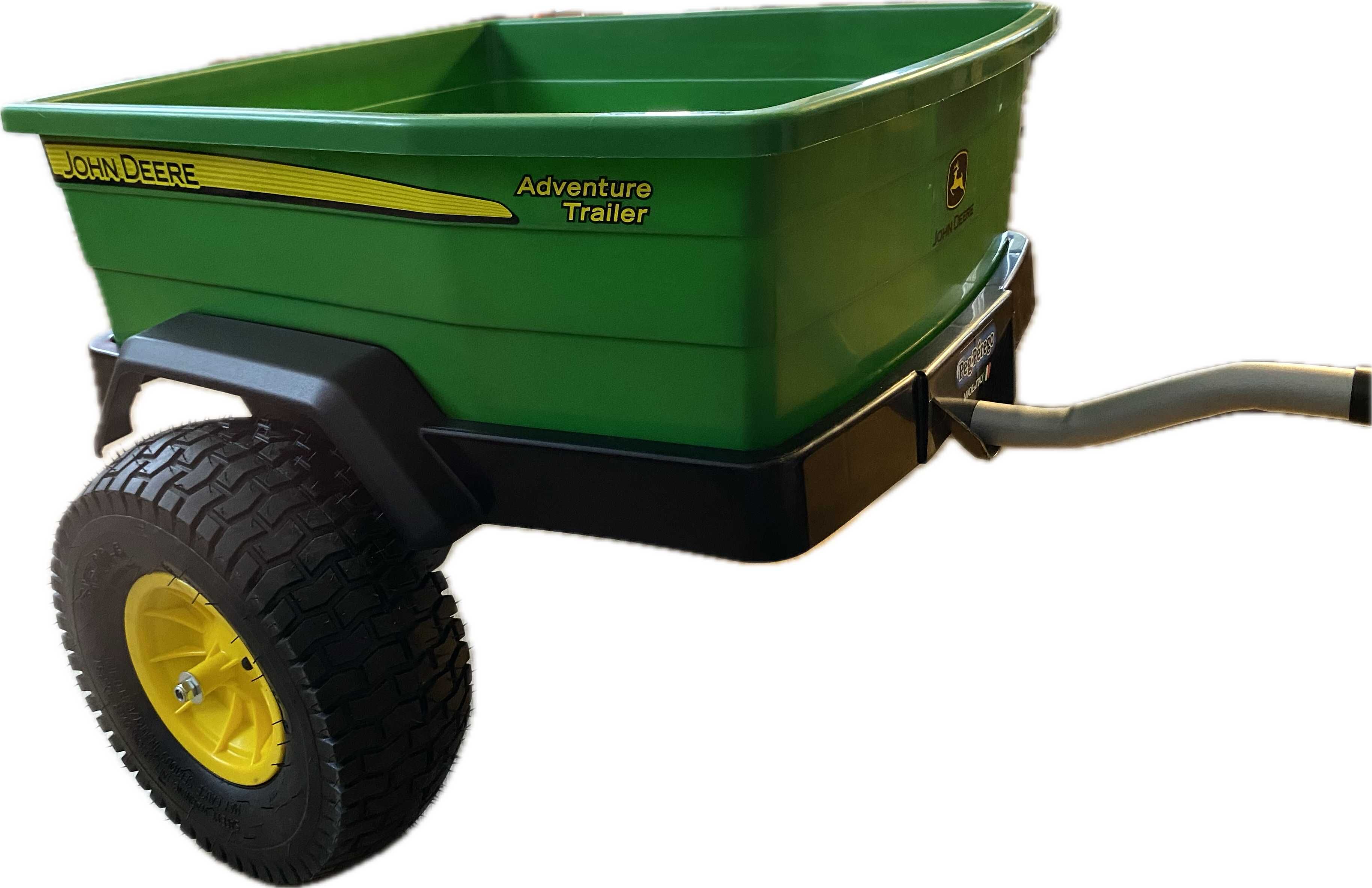 Anhänger mit LUFTBEREIFUNG Adventure Trailer für Peg Perego John Deere GATOR