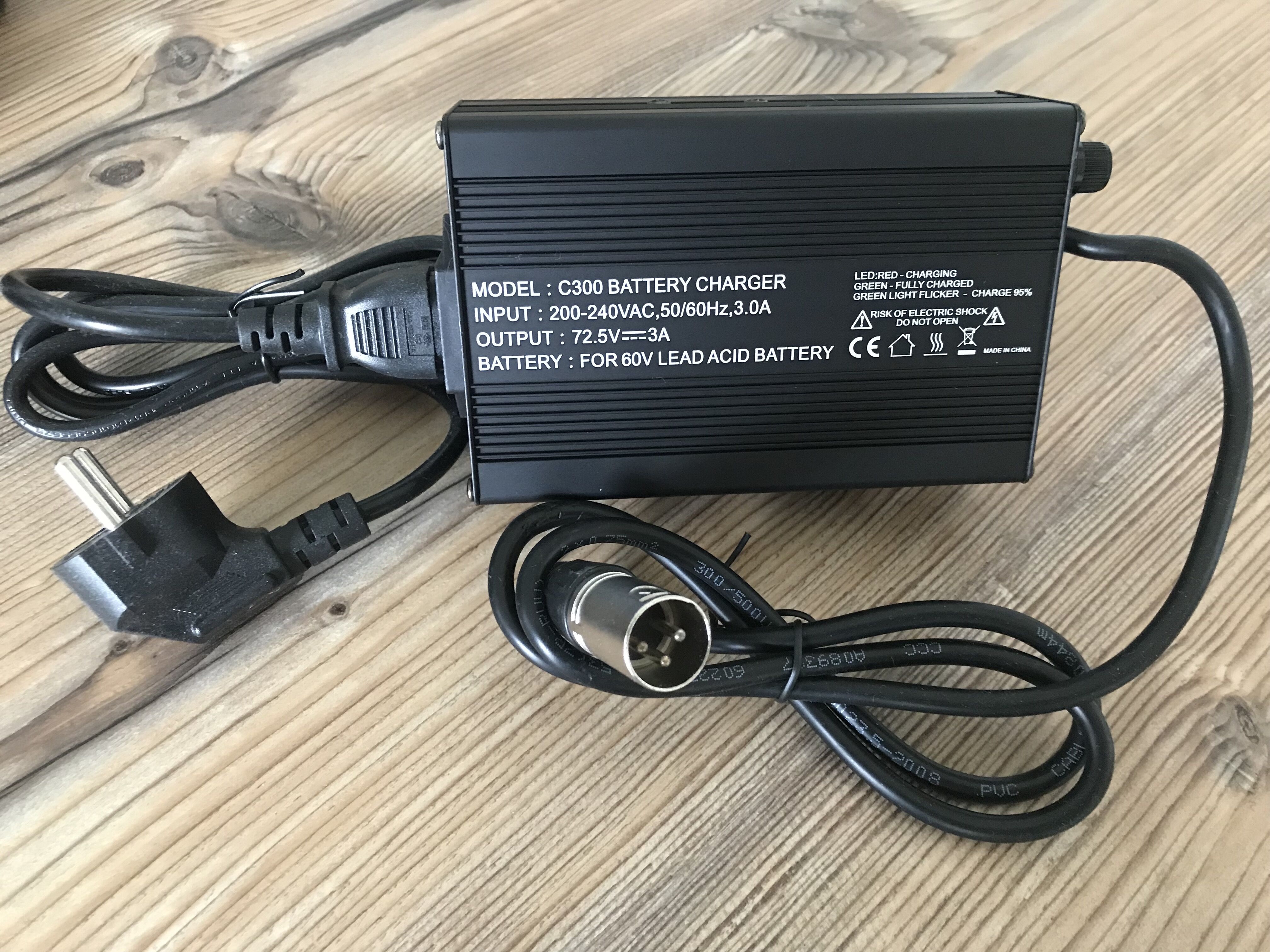 Ladegerät für Quad ATV 60V