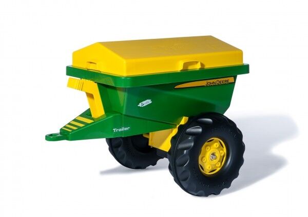 ROLLY TOYS John Deere Streumax Anhänger für Peg Perego Traktoren